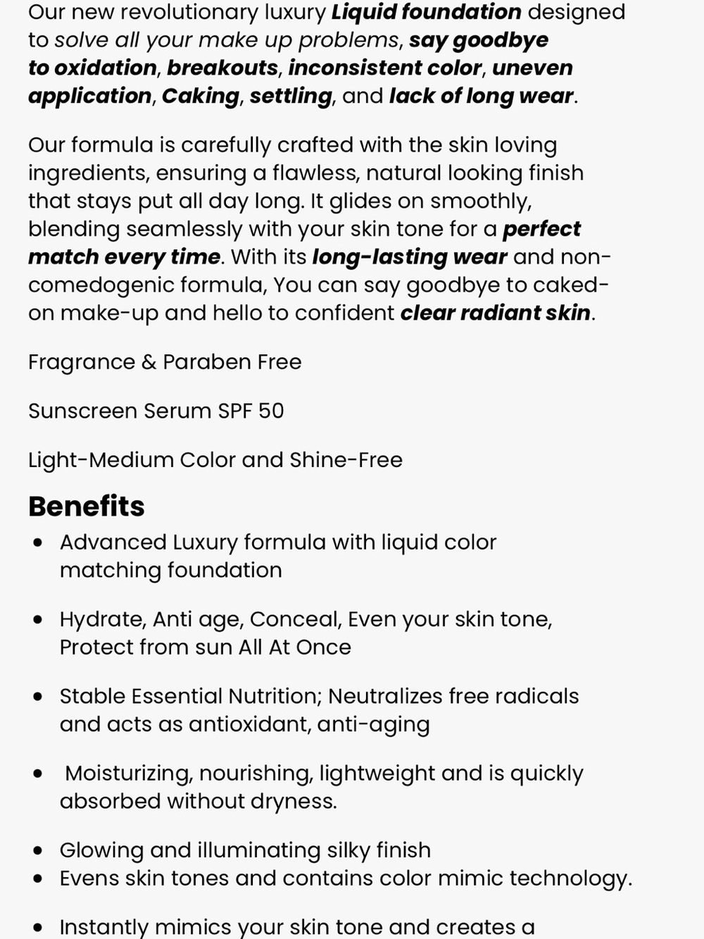 Forever Bloom Biomimic Foundation - Medium - Picture 3 of 10